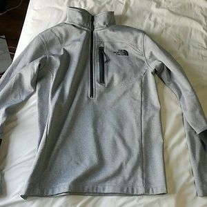 North face grey